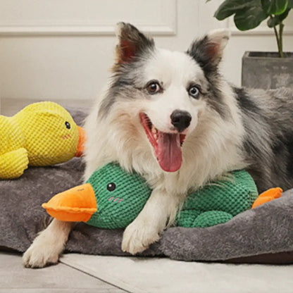 Woof Bark & Co™ Tough & Calming Plush Duck Dog Toy